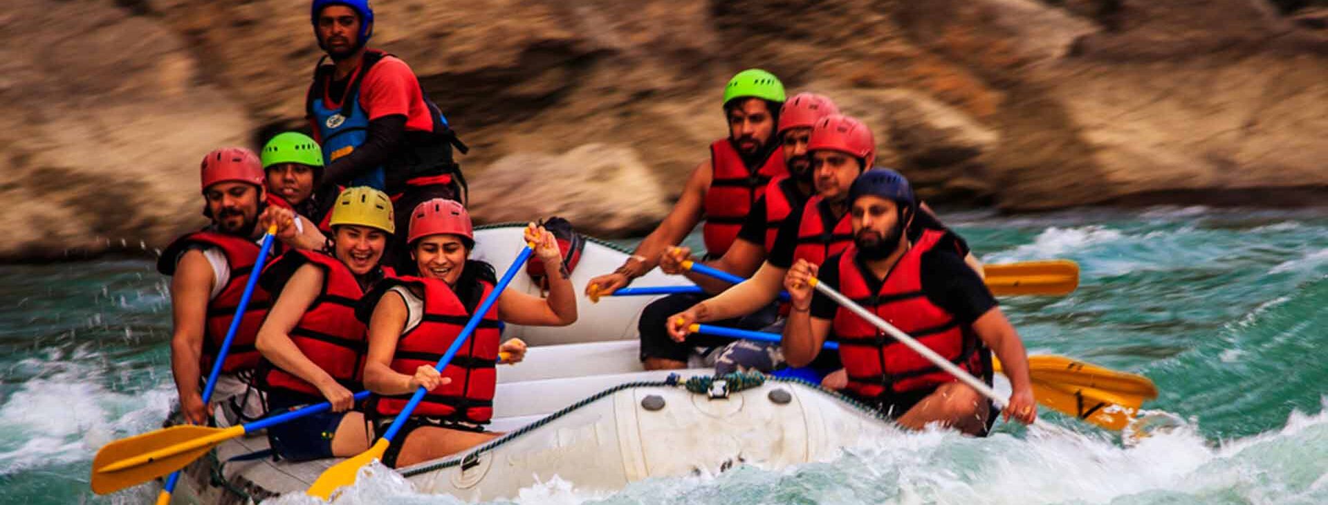 Enjoy Rafting and Camping in Rishikesh